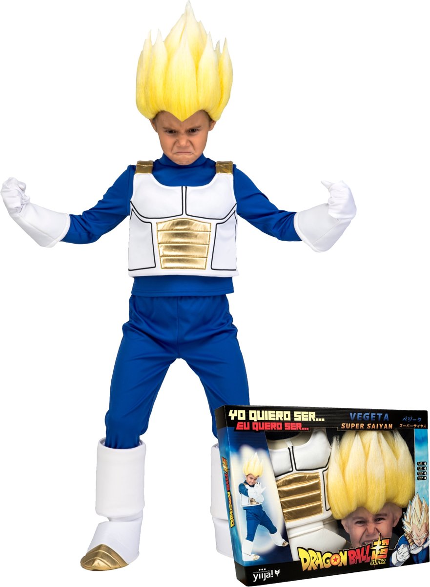 Super Saiyan Vegeta Dragon Ball™ kostuum voor jongens - Verkleedkleding