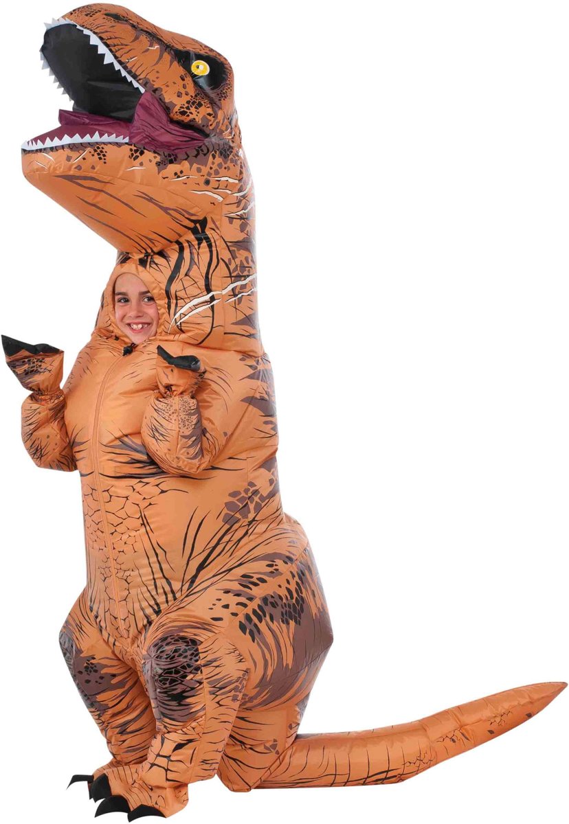 T-Rex Jurassic World™ kostuum voor kinderen - Verkleedkleding - Maat 116