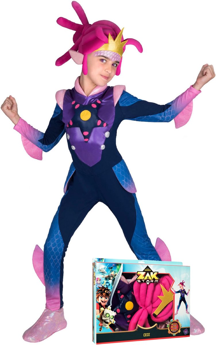 Zak Storm™ Cece kostuum voor kinderen - Verkleedkleding - Maat 110/116