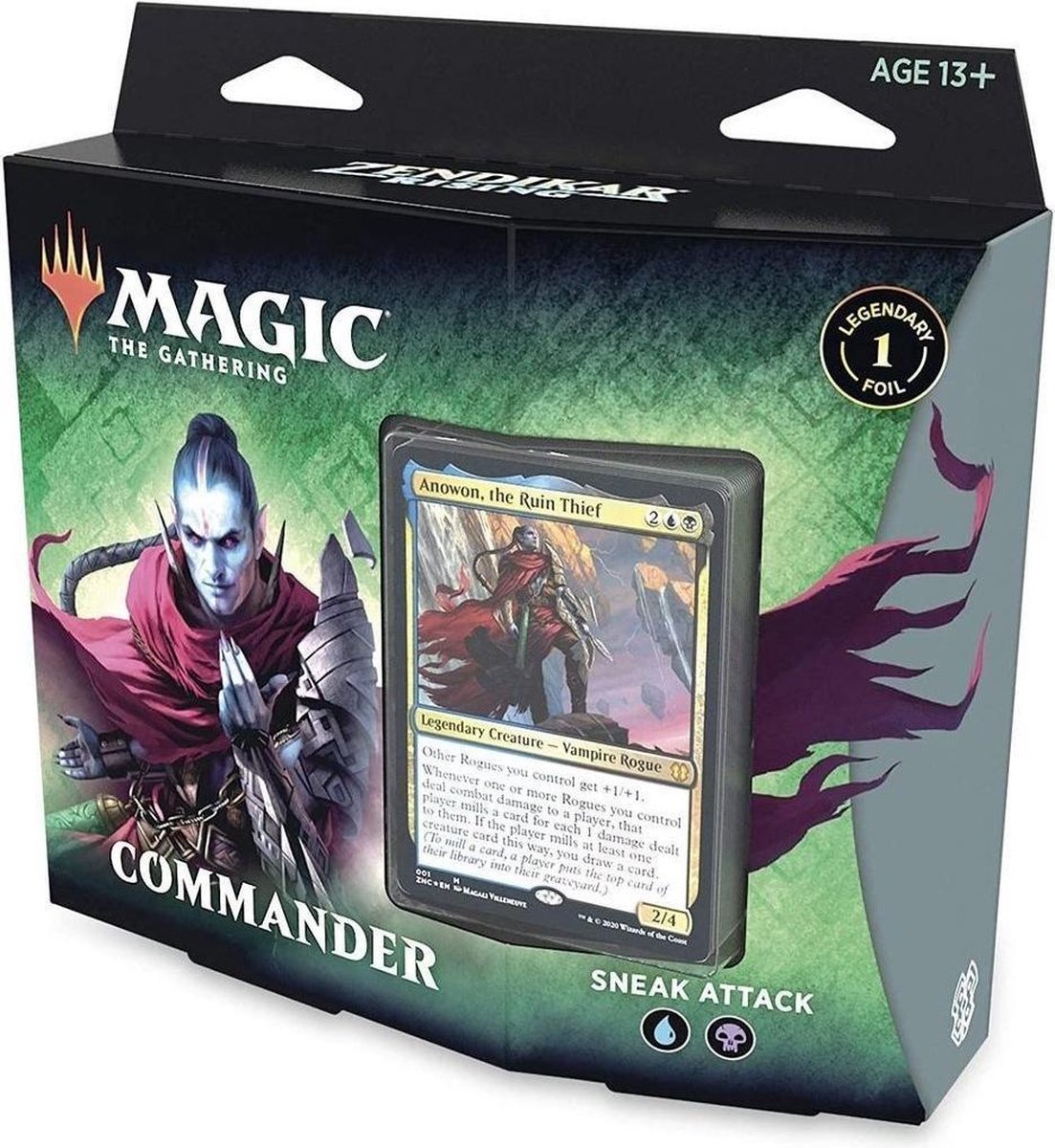 TCG Magic The Gathering Zendikar Rising Commander - Sneak Attack MAGIC THE GATHERING