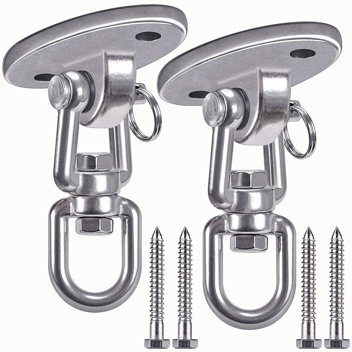 TRANKIELO® - 900 kg capaciteit - 360 graden draaibaar roestvrijstalen plafondhaak -   voor binnen en buiten