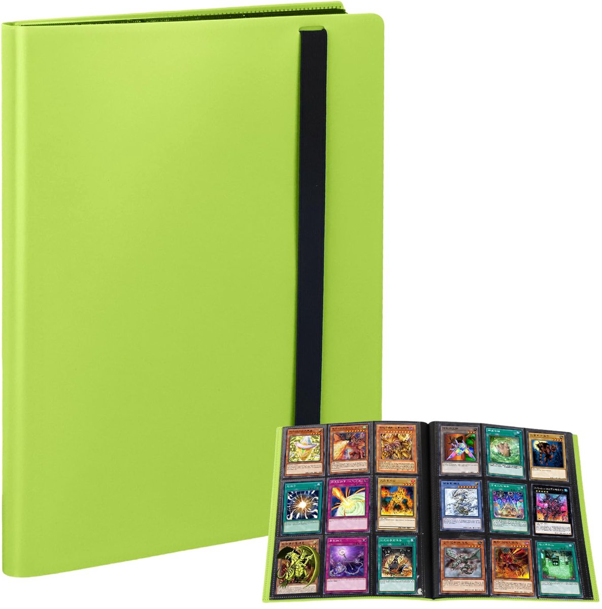 TRANKIELO® - Verzamelkaartenalbum 360 vakken – Waterdicht en transparant – Perfect voor Pokémon en TCG/CCG-kaarten