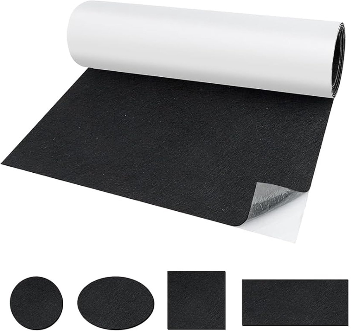 TRANKIELO® – Zelfklevende  glijder op Rol – 40x200cm – 2mm Dik – Snijdbaar – Beschermt Meubels en Vloeren - Ideaal voor Doe-Het-Zelf Projecten