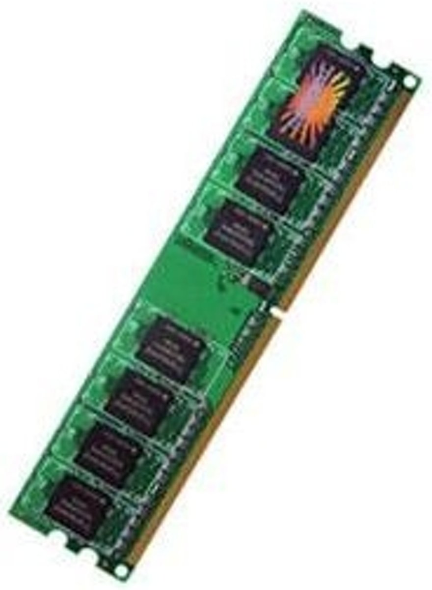 Transcend 240PIN DDR2 800 Unbuffered DIMM 1GB DDR2 400MHz geheugenmodule