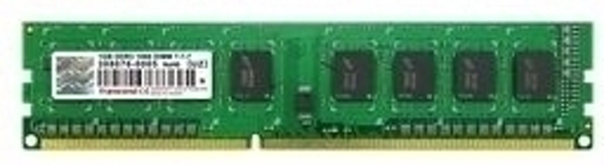 Transcend 2GB, DDR3, PC3-10664, 240Pin DIMM, CL9, 128Mx8 2GB DDR3 geheugenmodule