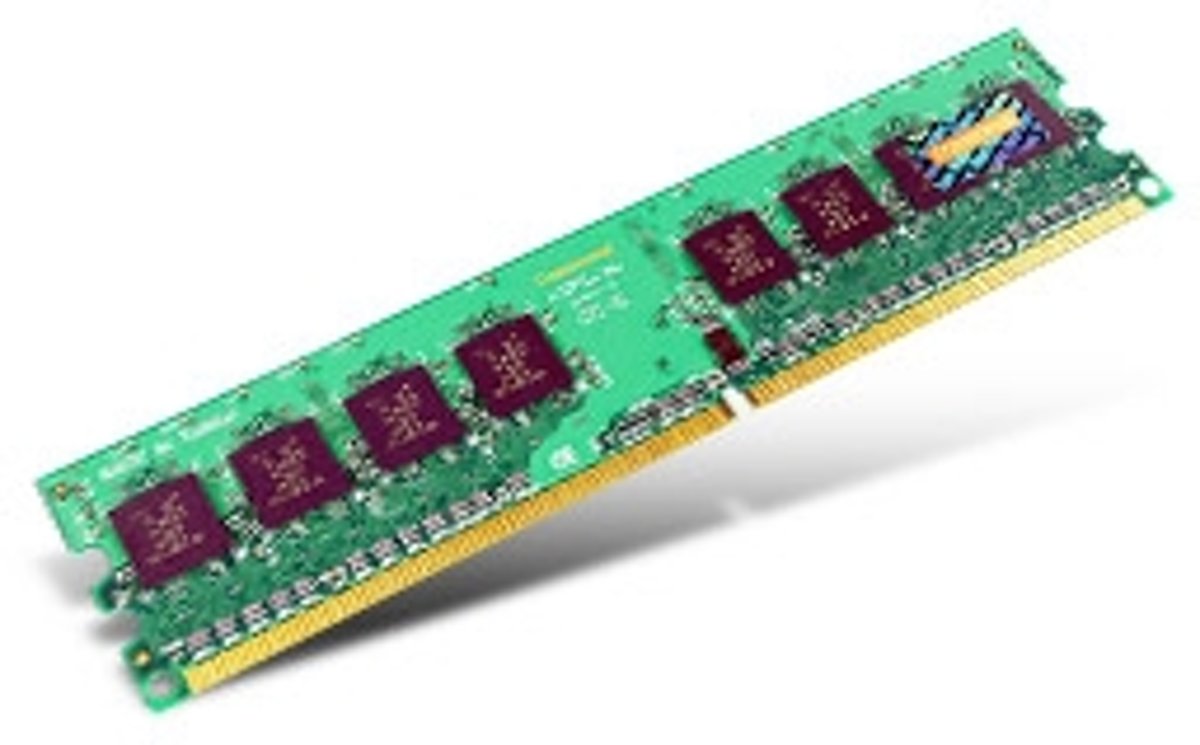 Transcend 2GB DDR2 240Pin Long-DIMM geheugenmodule 667 MHz