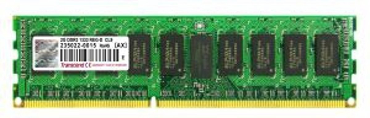 Transcend 8GB DDR3-1333 8GB DDR3 1333MHz ECC geheugenmodule