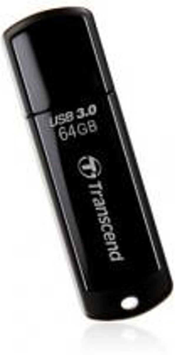 Transcend JetFlash 730 16GB USB 3.0 16GB USB 3.0 (3.1 Gen 1) USB-Type-A-aansluiting Wit USB flash drive
