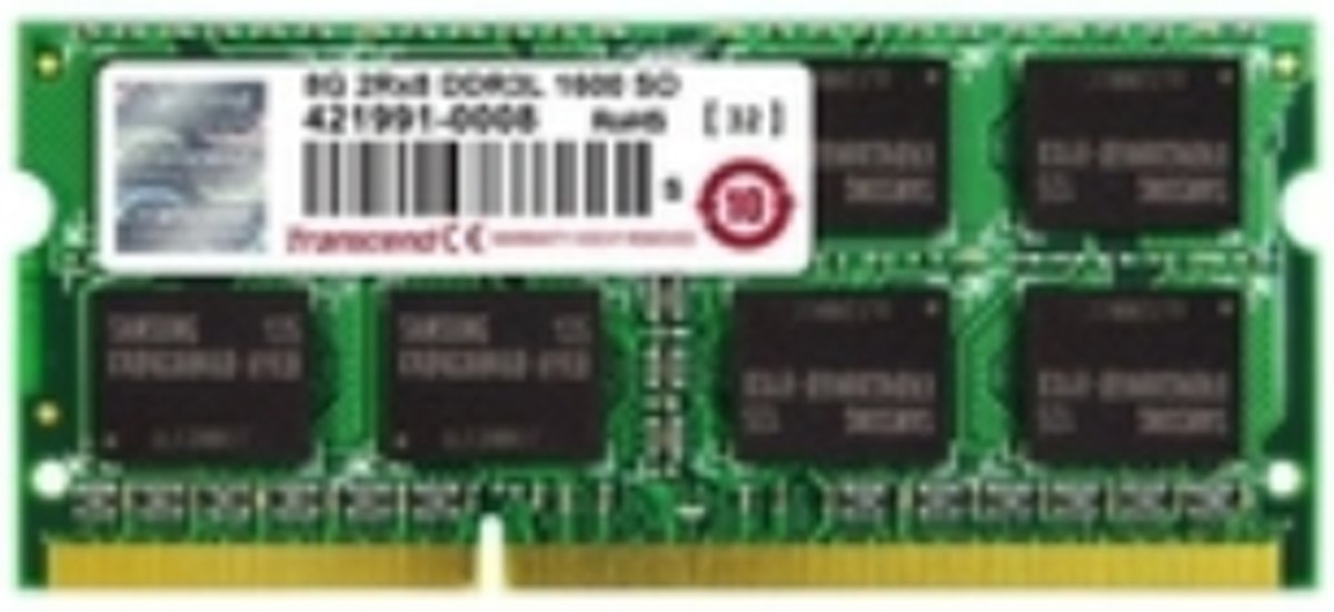 Transcend JetMemory DDR3 8GB 8GB DDR3 1600MHz geheugenmodule