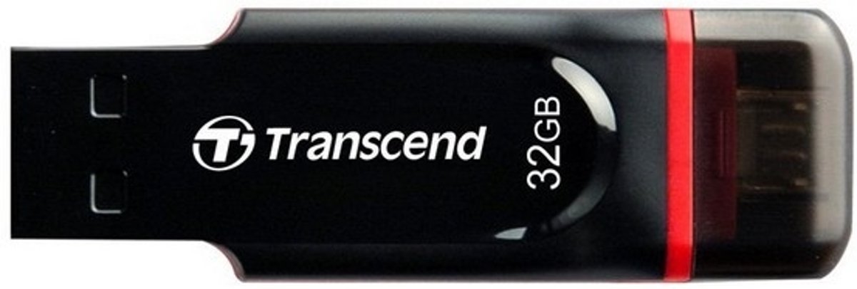 Transcend OTG JetFlash 340 - USB-stick - 32 GB