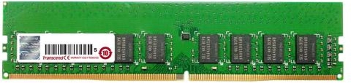 Transcend TS512MLH72V1H geheugenmodule 4 GB DDR4 2133 MHz ECC