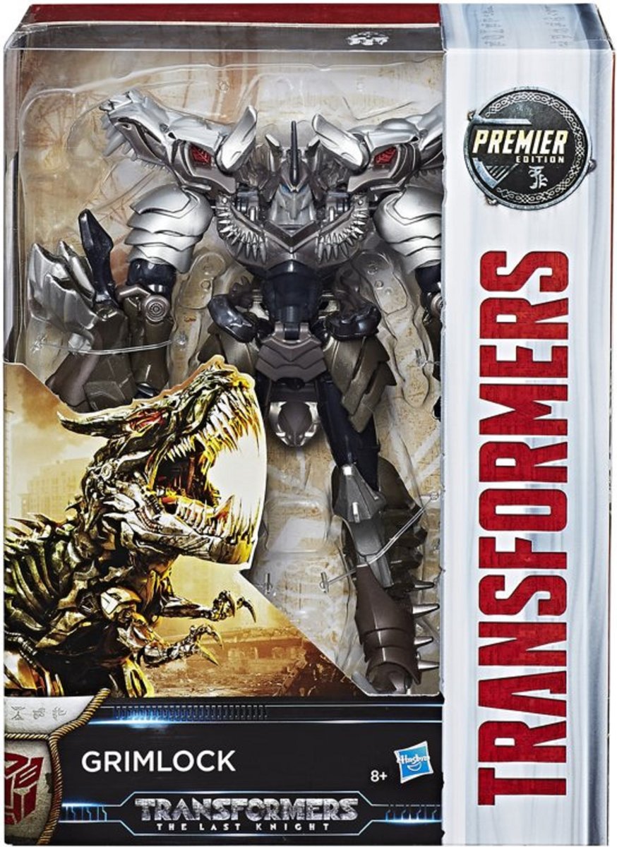 Transformers 18-Step Premier Edition Voyager Class Grimlock - 20 cm - Speelfiguur