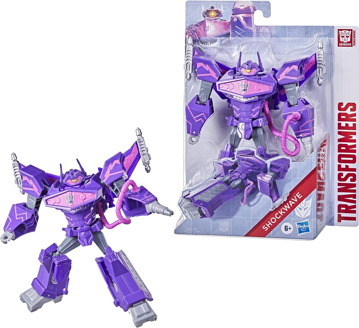 Transformers Authentics Alpha Shockwave - Actiefiguur - 18 cm