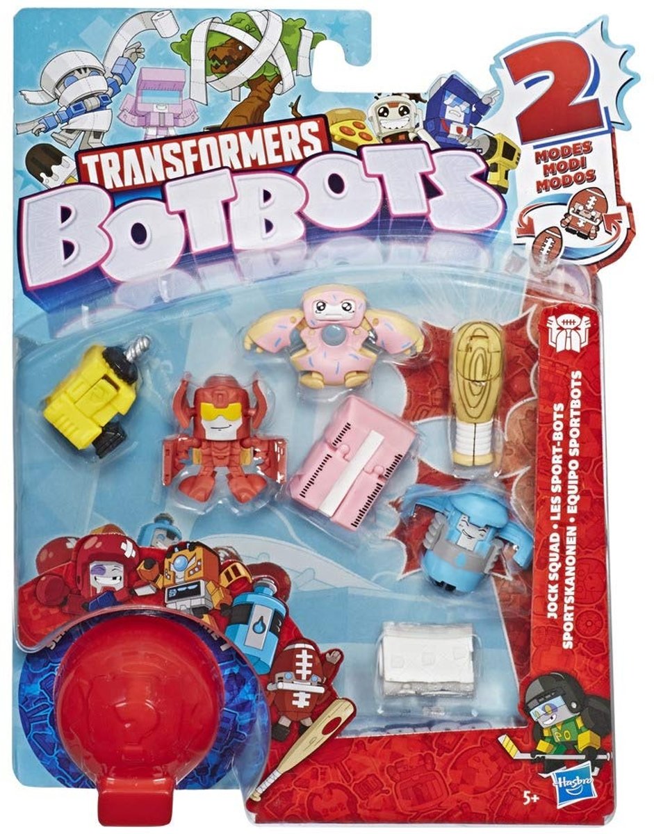 Transformers Botbots Transformers 7-delige Set Donut