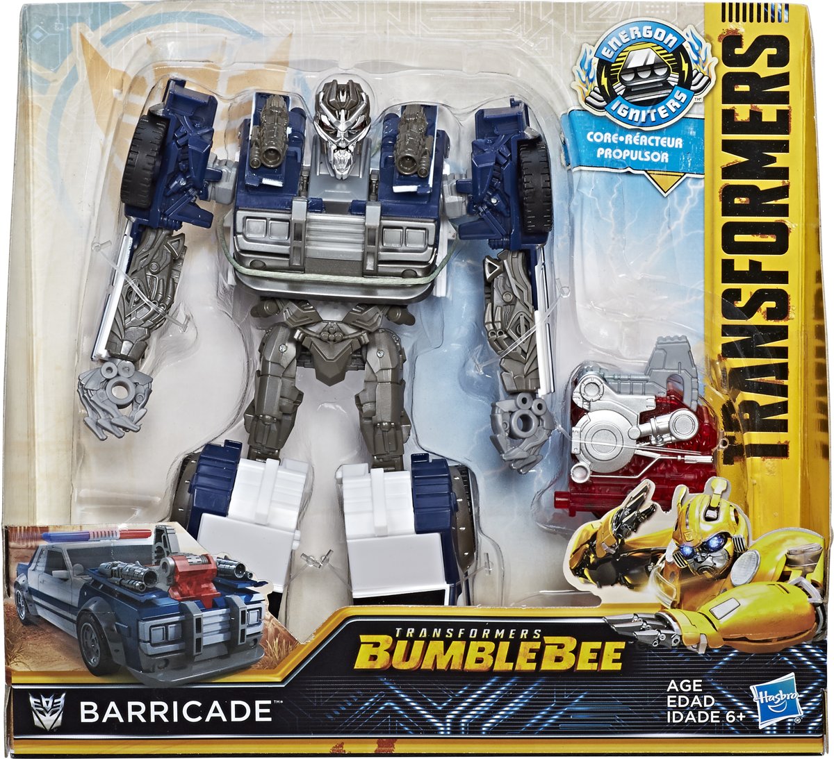 Transformers Energon Igniters 20 Barricade Politiewagen