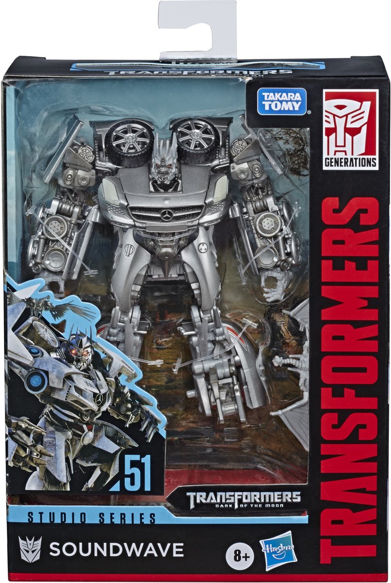 Transformers Generation Studio Series Dlx Tf3 Soundwave