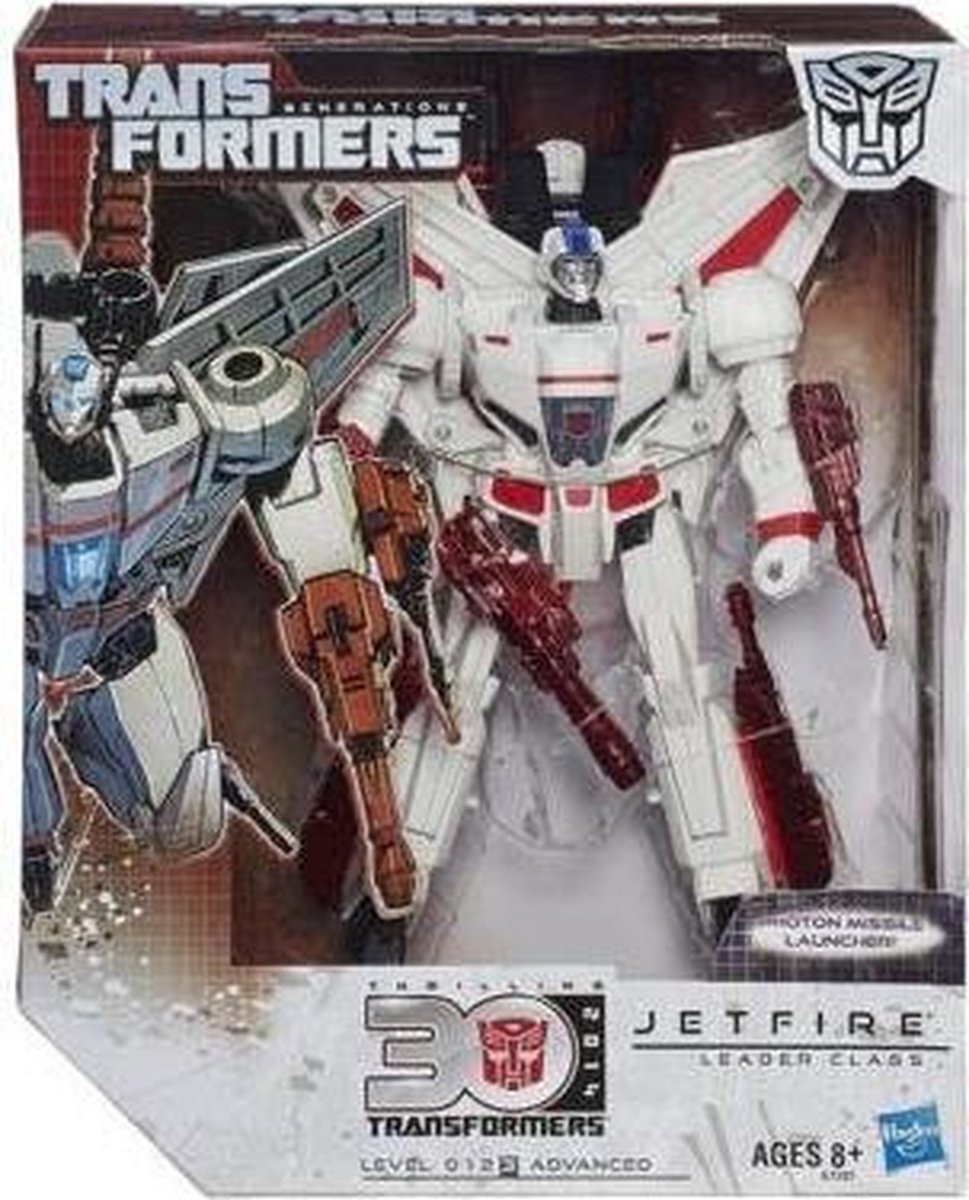 Transformers Generations - Leader Class Jetfire Figuur 2in1Transformers