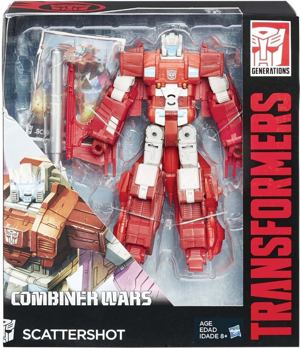 Transformers Generations Combiner Wars Voyager Class Scattershot figuur