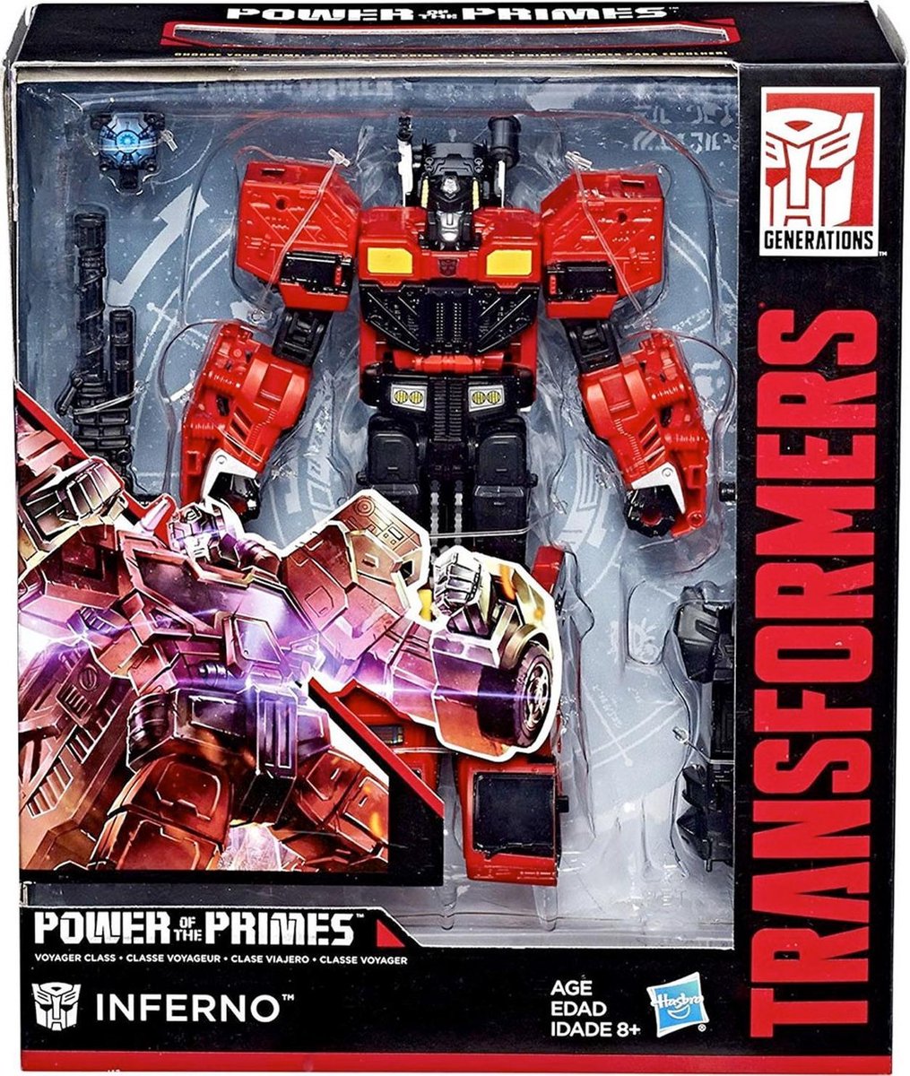 Transformers Generations Power of the Primes Voyager Class Inferno - Autobot Actiefiguur