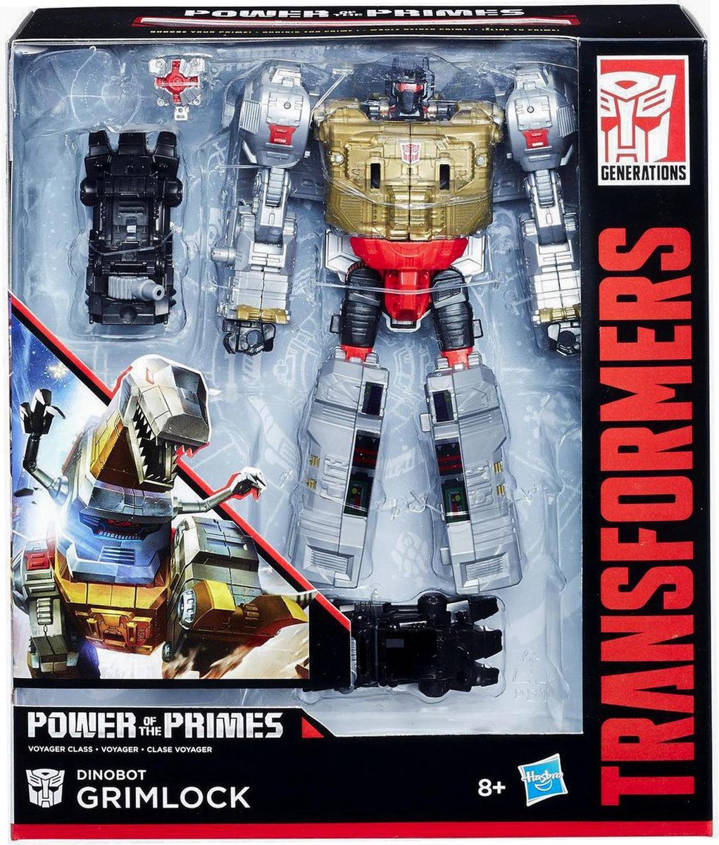 Transformers Generations Primes Grimlock - Actiefiguur - Voyager Class