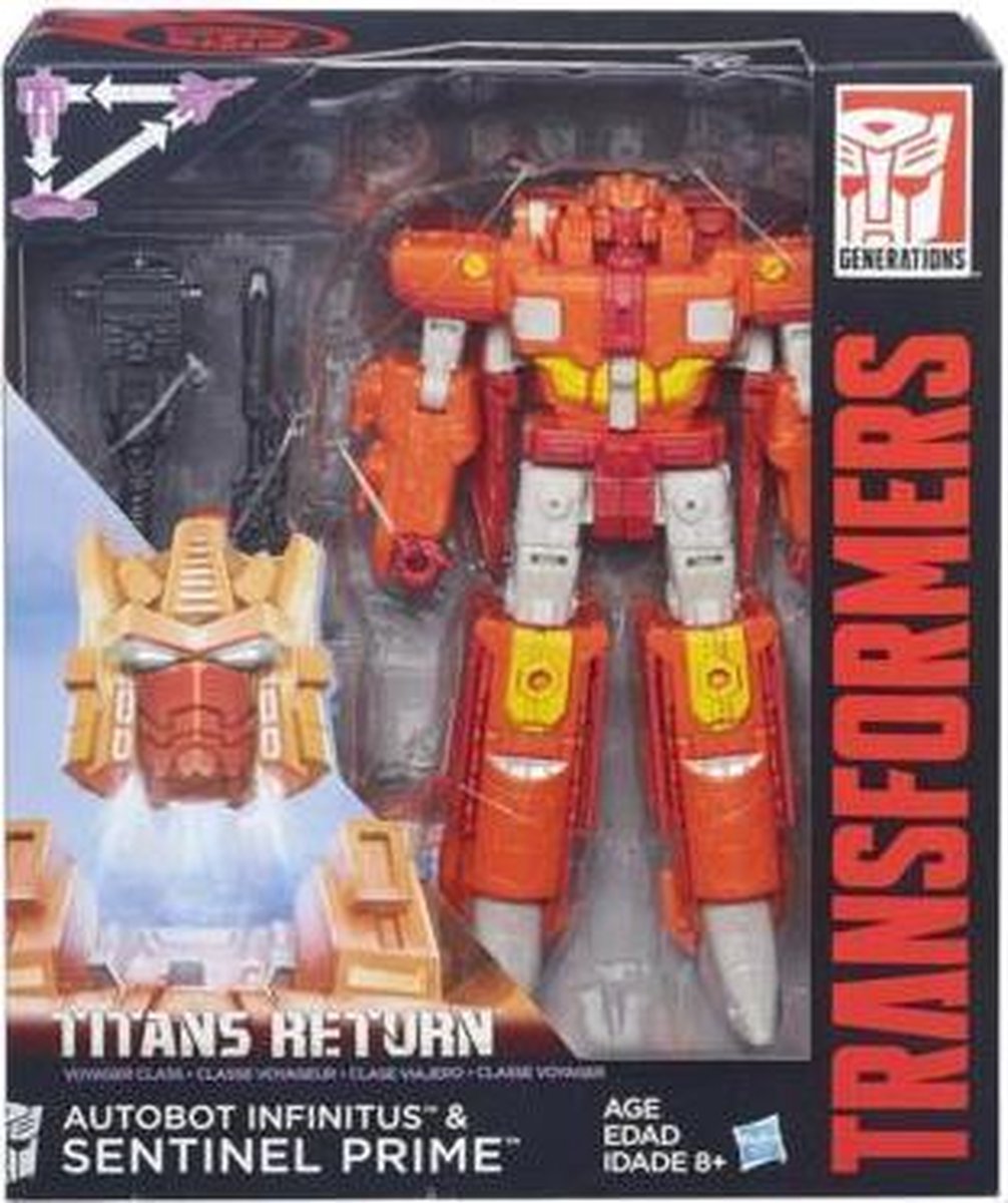 Transformers Generations Titans Return Autobot Infinitud en Sentinel Prime