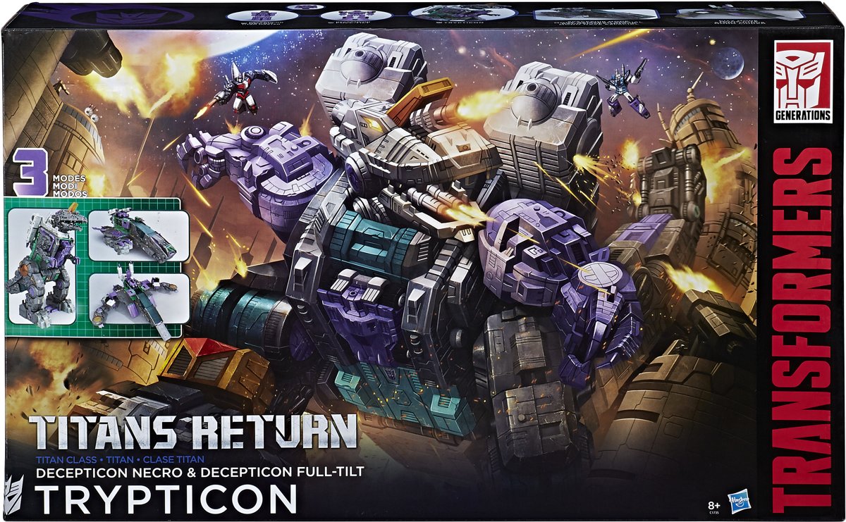 Transformers Generations Trypticon Figuur