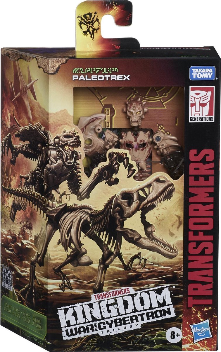 Transformers Generations War for Cybertron - Kingdom Deluxe Paleotrex - Speelfiguur