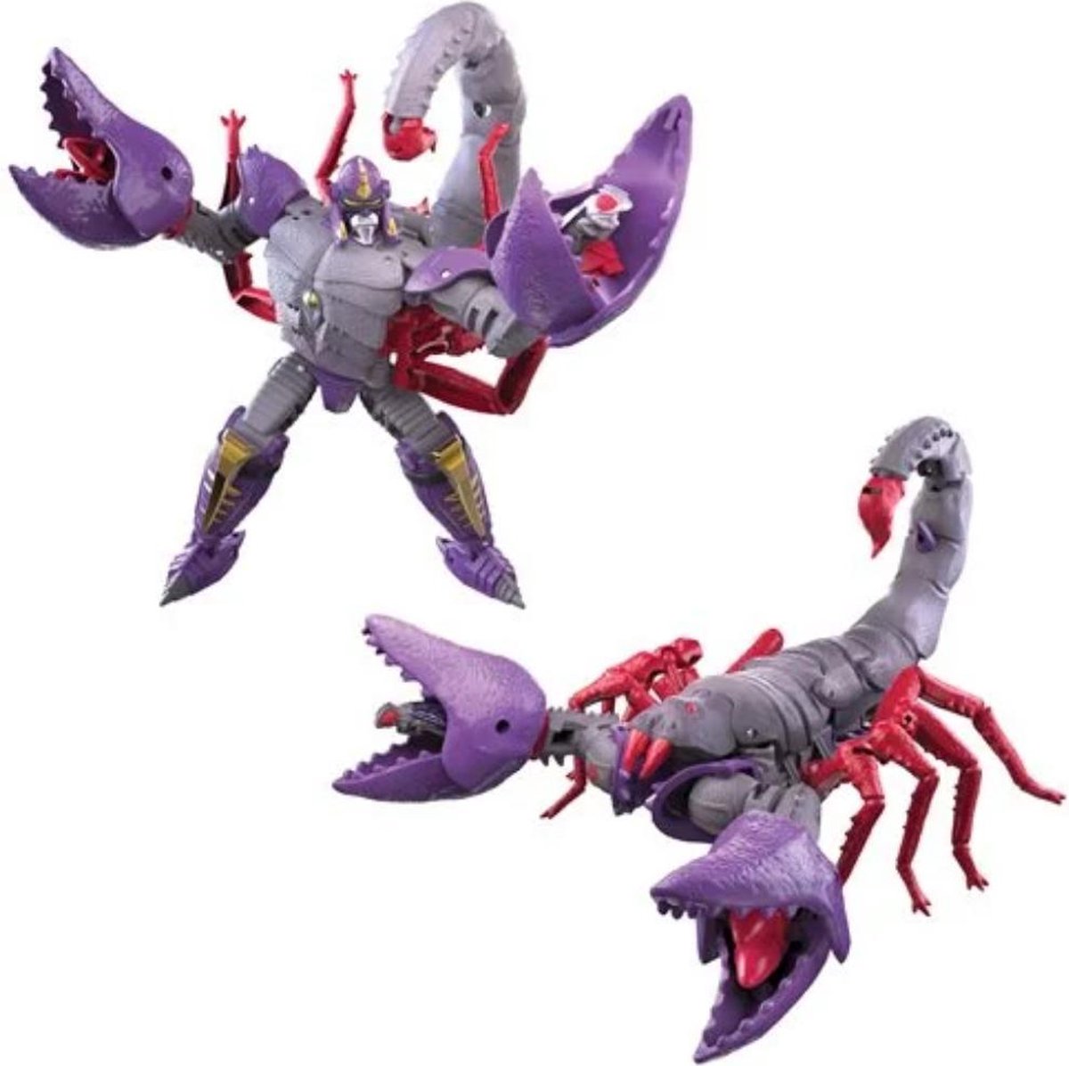 Transformers Generations War for Cybertron: Kingdom Deluxe WFC-K23 Predacon Scorponok - Actiefiguur