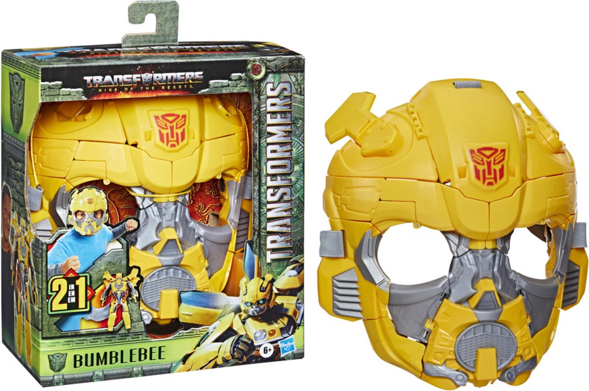 Transformers Rise of the Beasts - 2-IN-1 Masker - Bumblebee