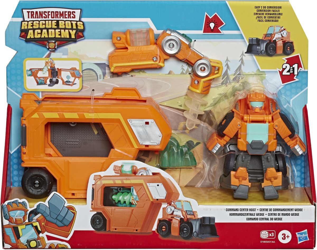 Transformers Robot Wedge Rescue Trailer