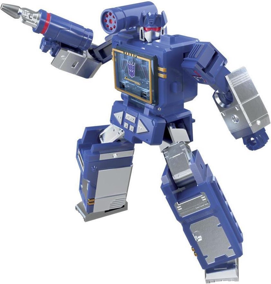 Transformers Transformer Soundwave Wfc 8,5 Cm Blauw/zilver