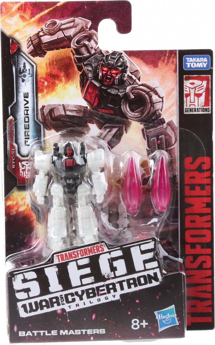 Transformers War For Cybertron Battle Master 3-delig 5,5 Cm