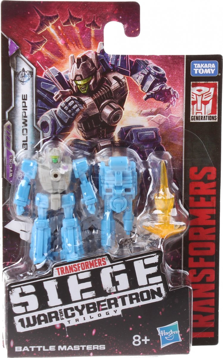 Transformers War For Cybertron Battle Master 5,5 Cm 3-delig