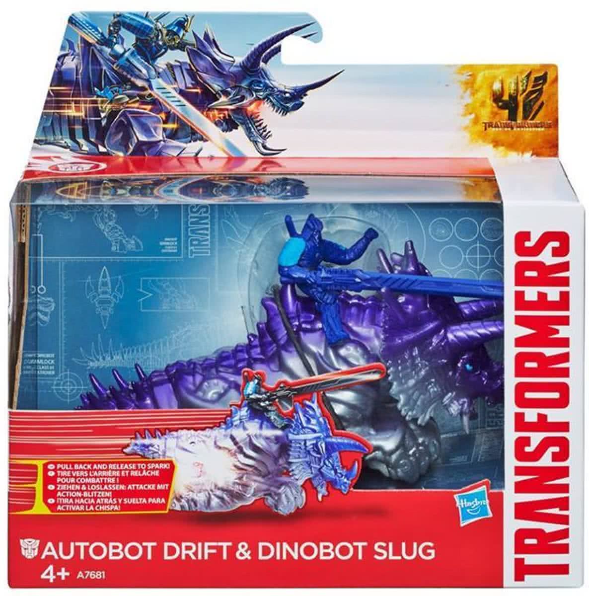 Transformers movie sparkers - Autobot drift & Dinobot Slug