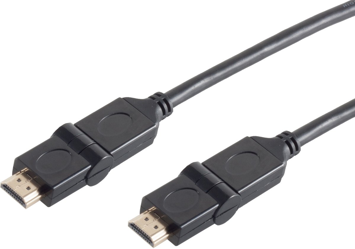 HDMI kabel met 180° draaibare connectoren - 7 meter