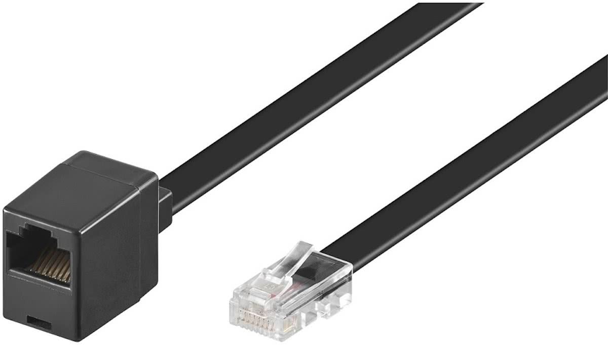 Transmedia ISDN verlengkabel RJ45 - RJ45 (8P8C) - 15 meter