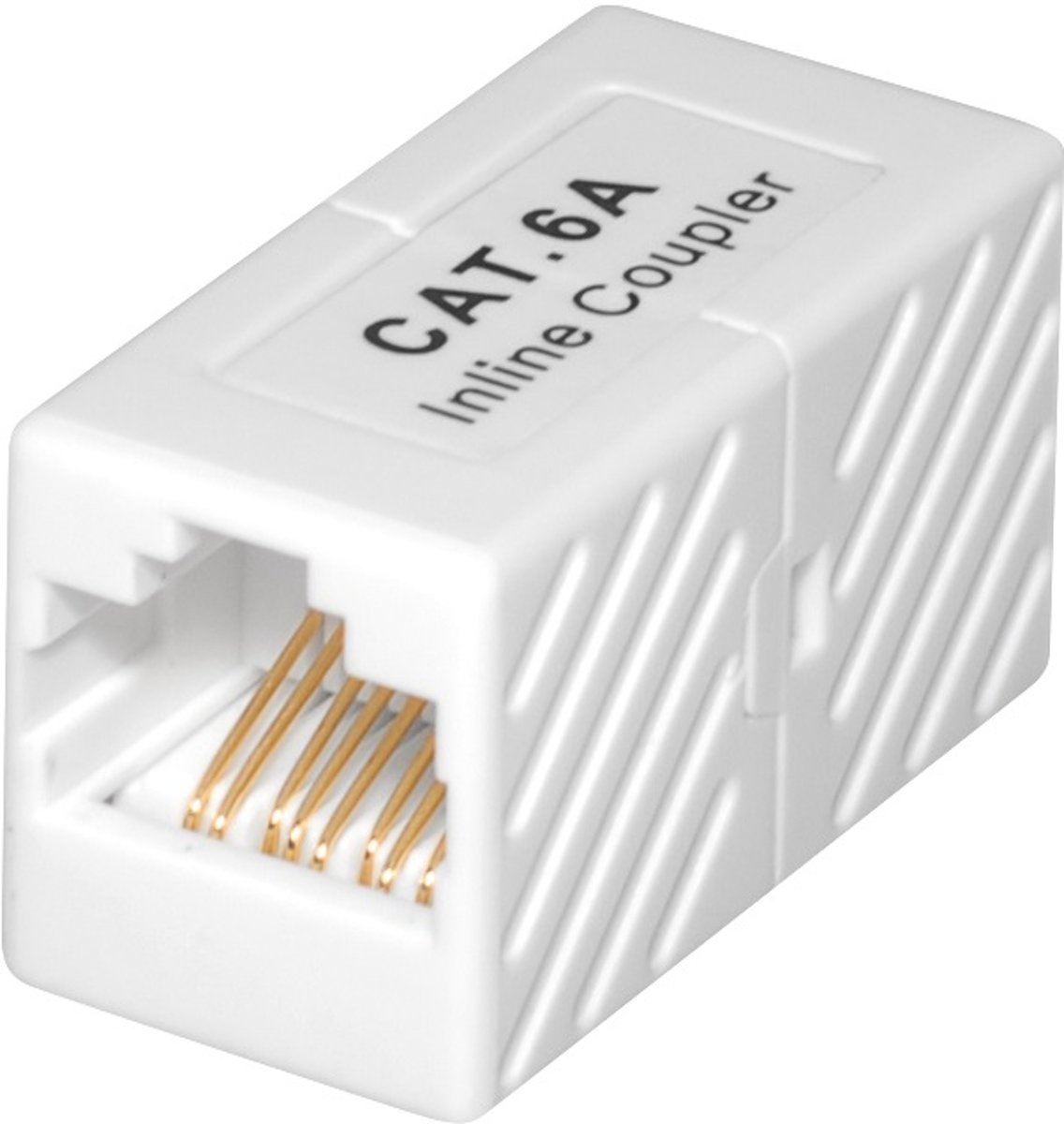 Transmedia Koppelstuk UTP - CAT6a / RJ45 - wit