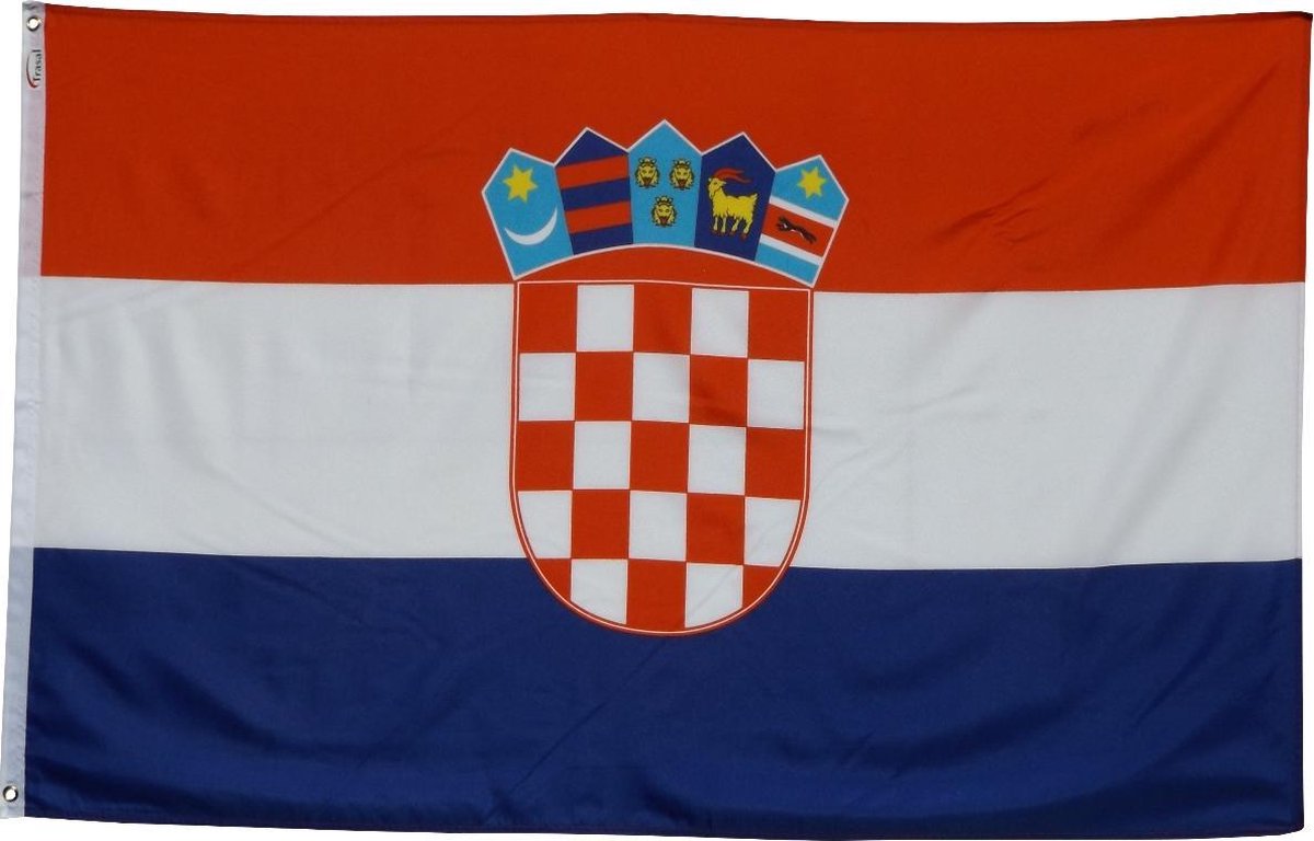 Trasal - vlag Kroatië - kroatische vlag 150x90cm