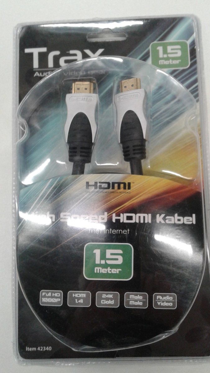 HDMI KABEL HOGH SPEED 1.5 MTR