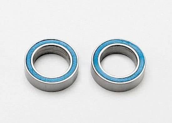 Ball bearings, blue rubber sealed (8x12x3.5mm) (2)