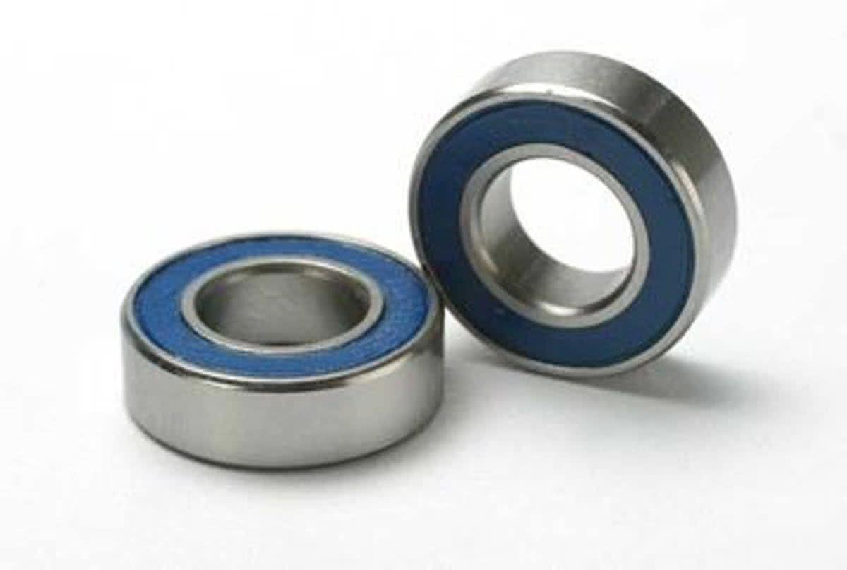 Ball bearings, blue rubber sealed (8x16x5mm) (2)