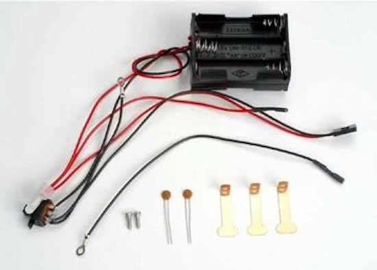 Battery holder, 6-cell (assembly includes: on/off switch/RTS