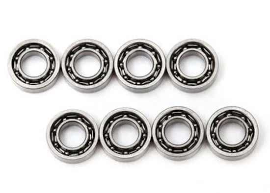 Bearings, 3X6X2Mm (8) Bearings, 3X6X2M