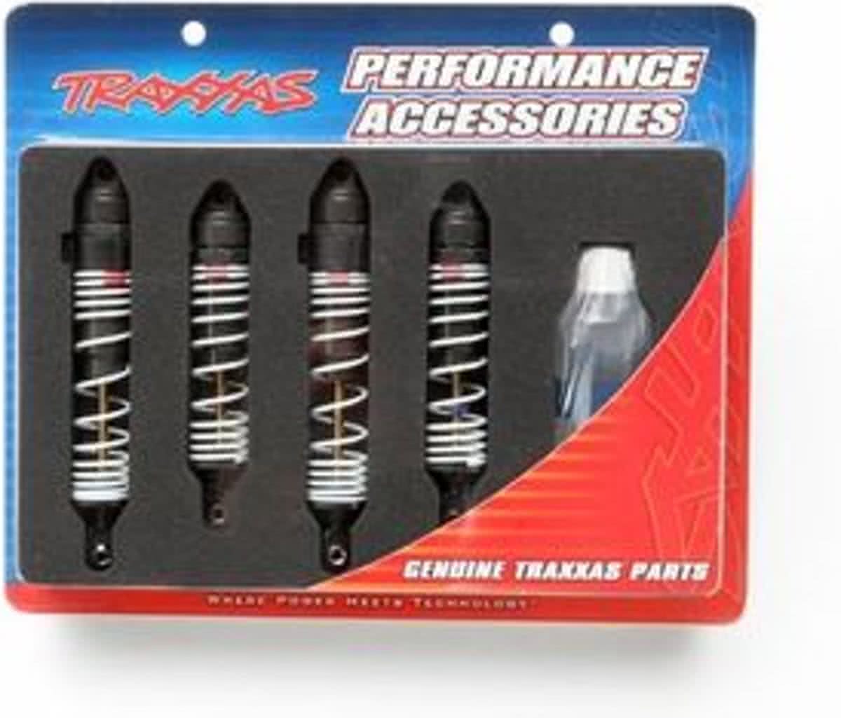 Big Bore shocks, Slash (hard-anodized & Teflon-coated T6 alu