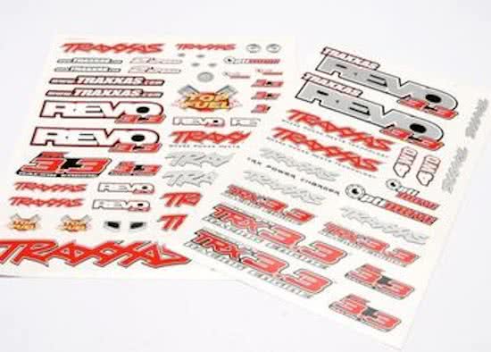 Decal set, Revo 3.3 (Revo logos and graphics decal sheet)