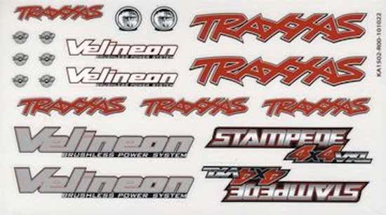 Decal sheet, Stampede 4X4 VXL