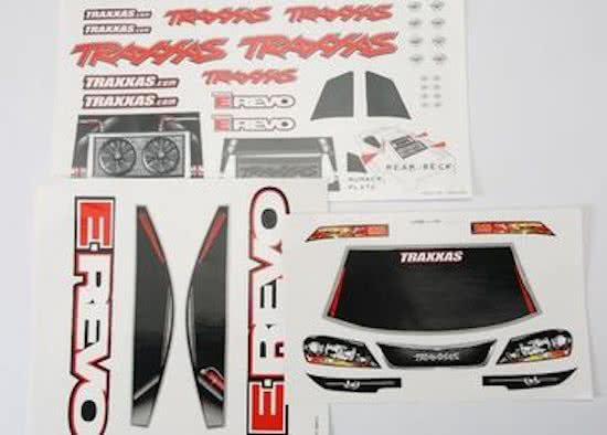 Decal sheets, E-Revo