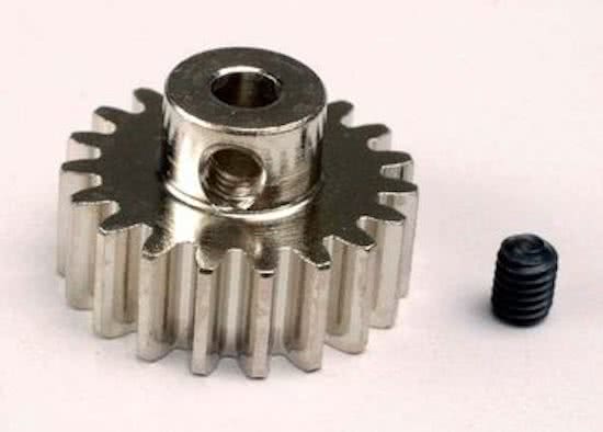 Gear, 19-T pinion (32-p) (mach. steel)/ set screw