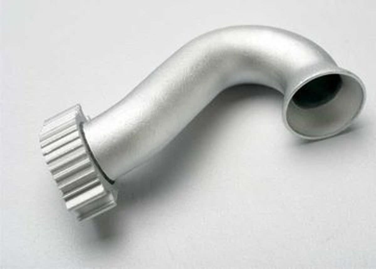 Header, exhaust (tubular aluminum, silver-anodized) (TRX 2.5