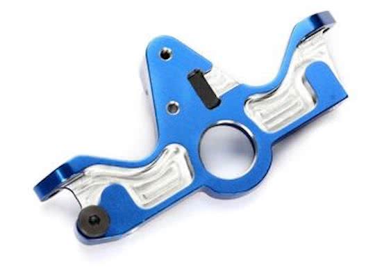 Motor mount, aluminum (blue-anodized)